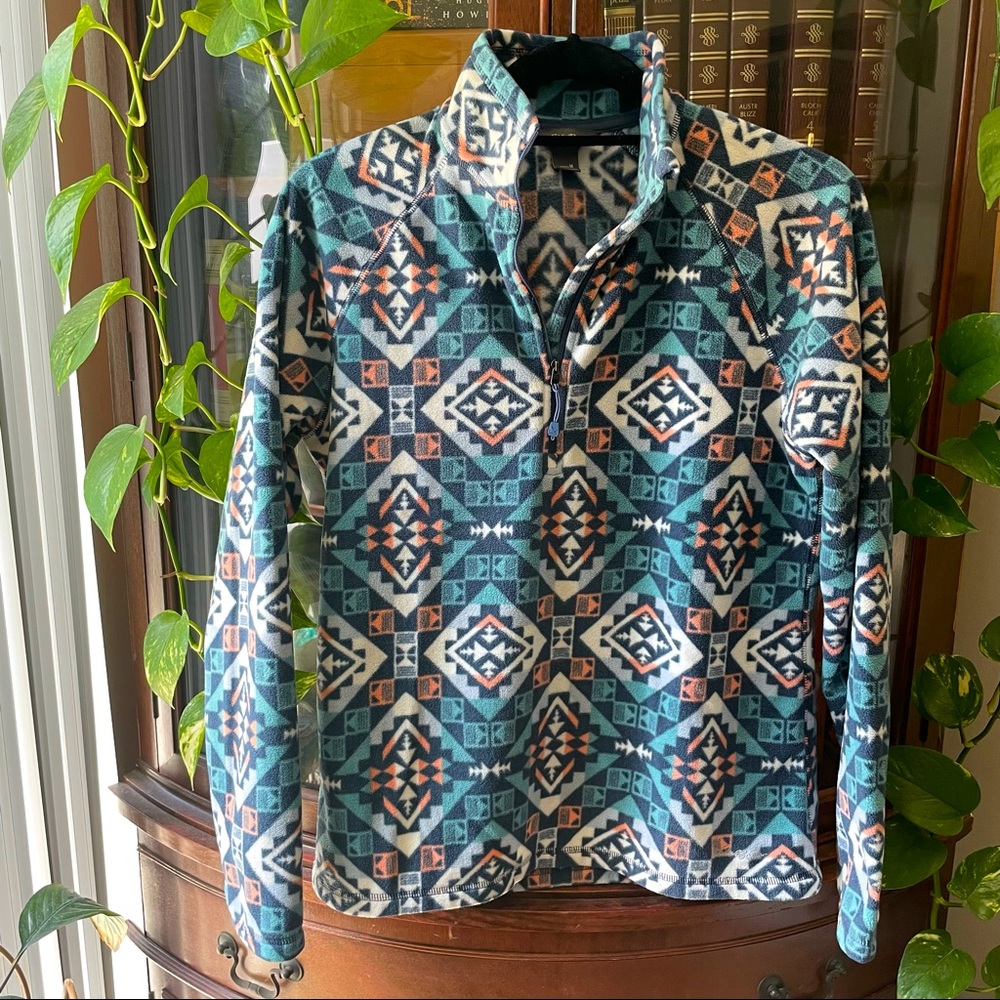Eddie Bauer fleece quarter zip